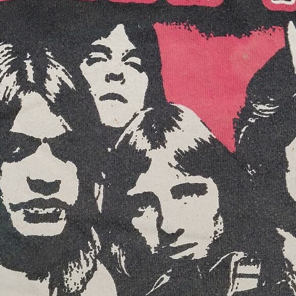 ACDC Crop-Top Shirt Women Medium 19x18 Highway-to-Hell Brown - Picture 11 of 12